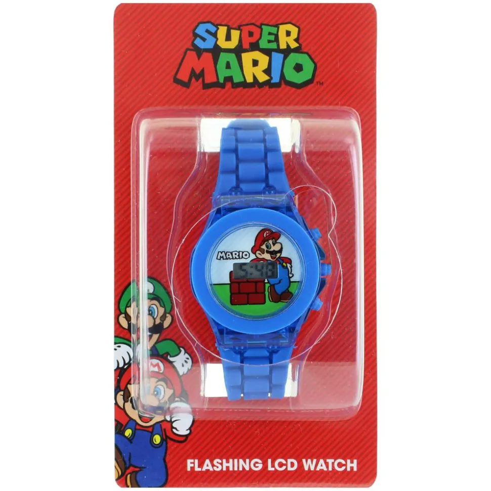 Super Mario Digital Watch With Flashing Lights
