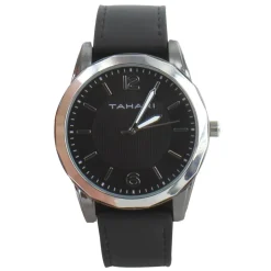 Tahari Watch With Simulated-Leather Band