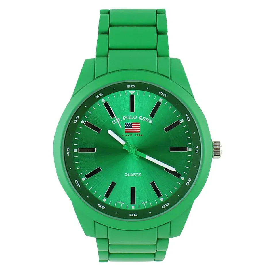 U.S. Polo Association Monochromatic Metal Watch