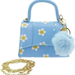 Willow and Ruby Daisy Mini Bag with Pom Bag Charm