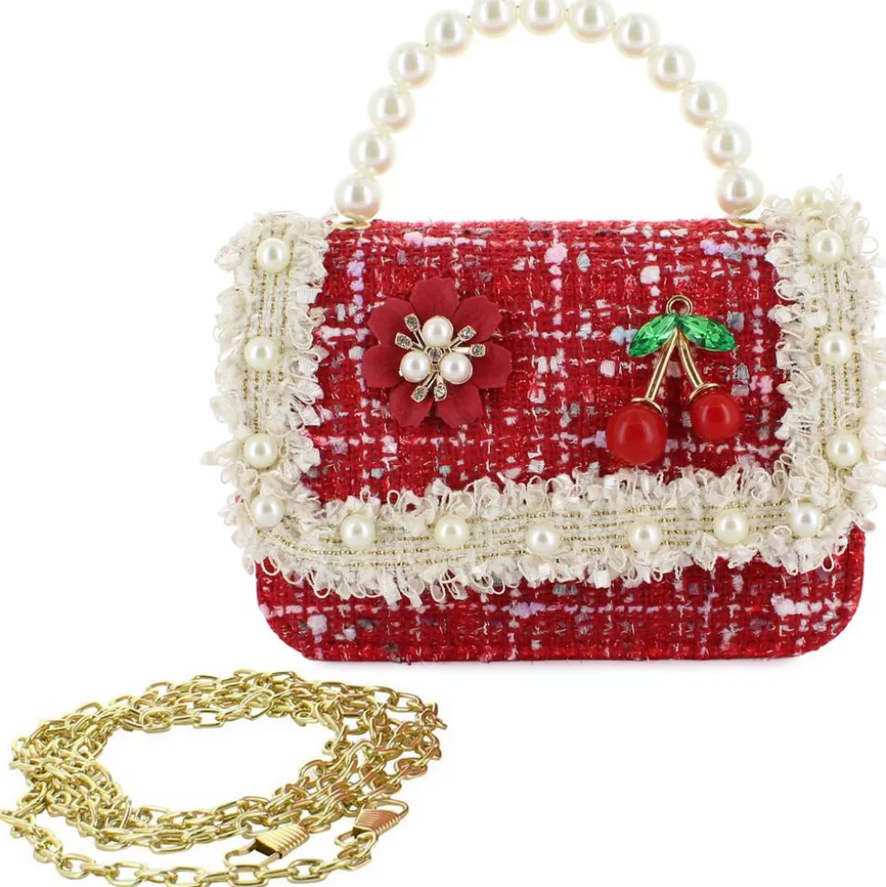 Willow & Ruby Cherry & Pearl Mini Bag