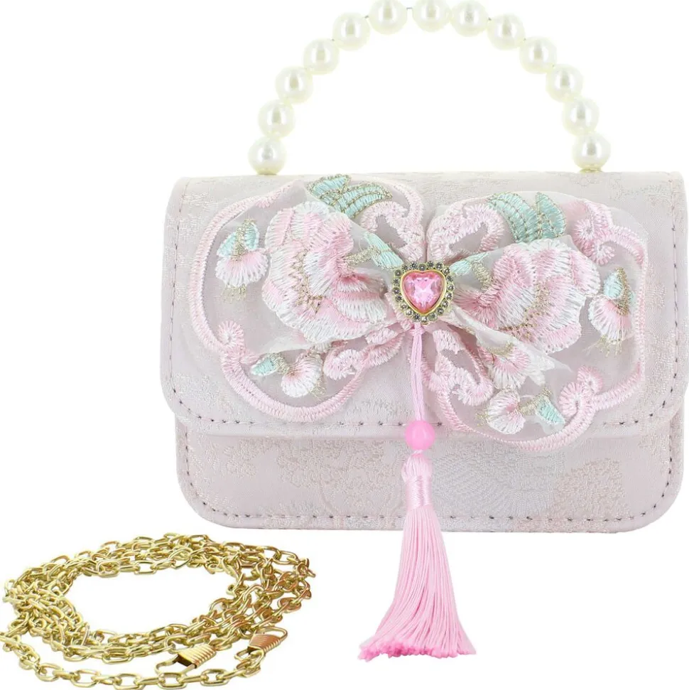 Willow & Ruby Chinoiserie Mini Bag With Tassel