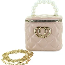 Willow & Ruby Vinyl Quilted Mini Bucket Bag
