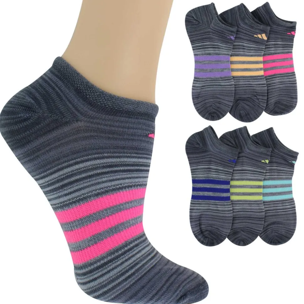 Women's adidas SUPERLITE No-Show 6-Pair Pack