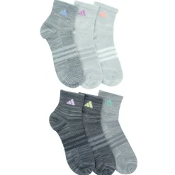 Women's adidas SUPERLITE Quarter 6-Pair Pack
