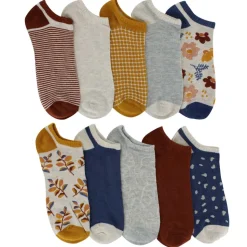 Women's Capelli Retro Floral Low-Cut 10 For $10