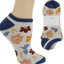 Women's Capelli Retro Floral Low-Cut 10 For $10