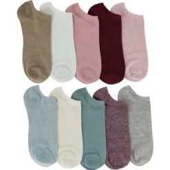 Women's Capelli Solid Low-Cut Socks 10 For $10