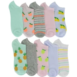 Women's Caribbean Joe Fruit Low-Cut 10 For $10
