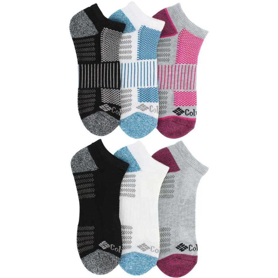 Women's Columbia Athletic No-Show 6-Pair Pack