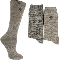 Women's Columbia Marled Crew 2-Pair Pack