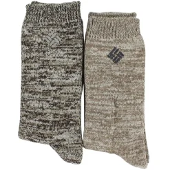 Women's Columbia Marled Crew 2-Pair Pack