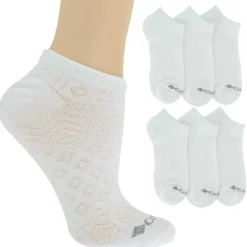 Women's Columbia Mesh Pattern No-Show 6-pair pack