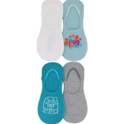 Women's Columbia PFG Floral Liner 4-Pair Pack
