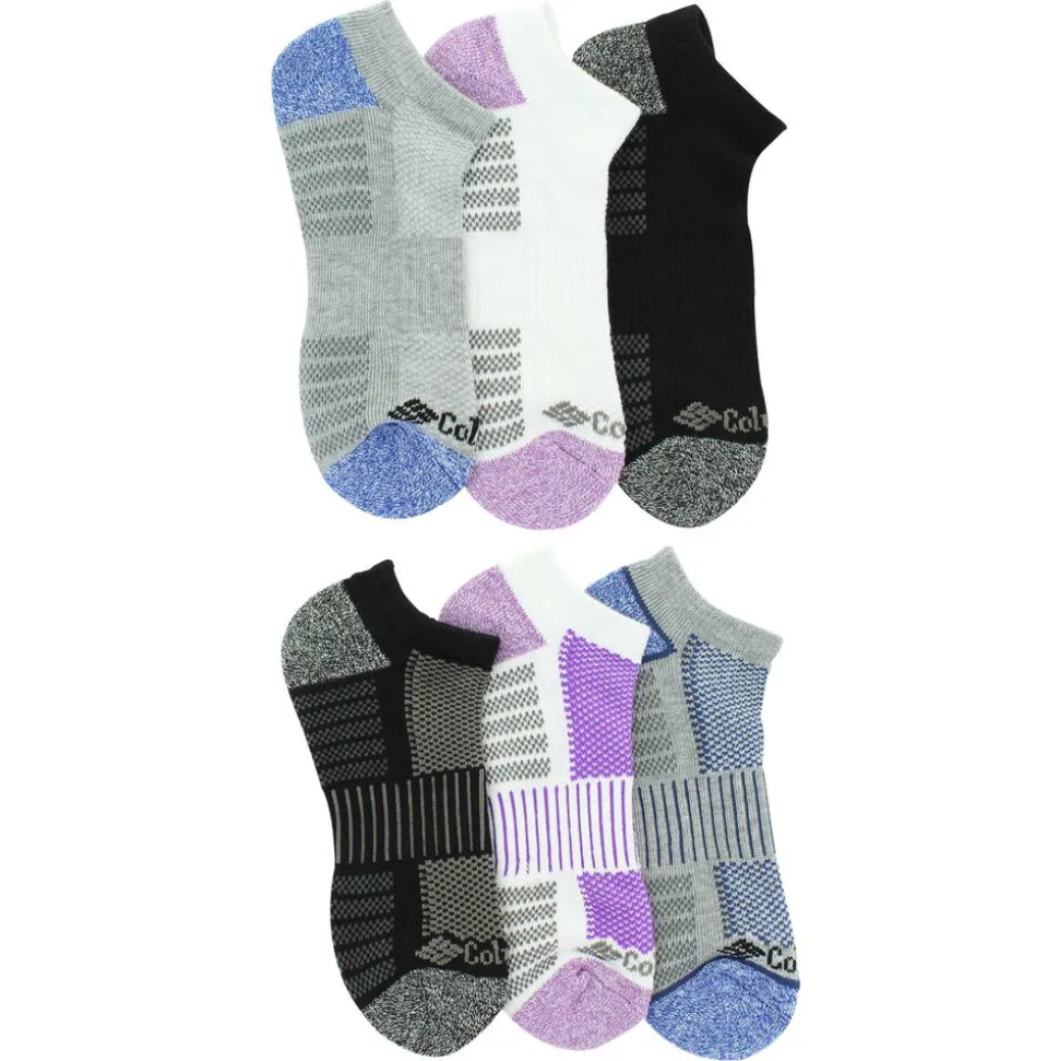 Women's Columbia Sport No-Show 6-Pair Pack