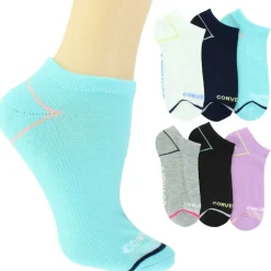 Women's Converse Pop Color No-Show 6-Pair Pack