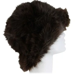 Women's Couture Gems Faux-Fur Bucket Hat