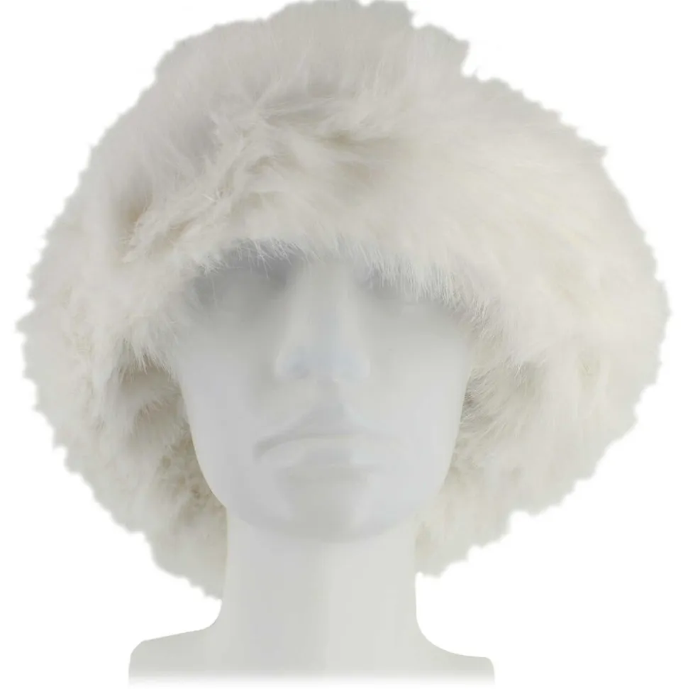 Women's Couture Gems Faux-Fur Bucket Hat