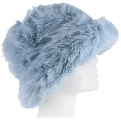 Women's Couture Gems Faux-Fur Bucket Hat