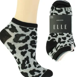 Women's Elle Animal-Print No-Show 10 For $10