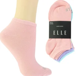 Women's Elle Solids No-Show 10 For $10