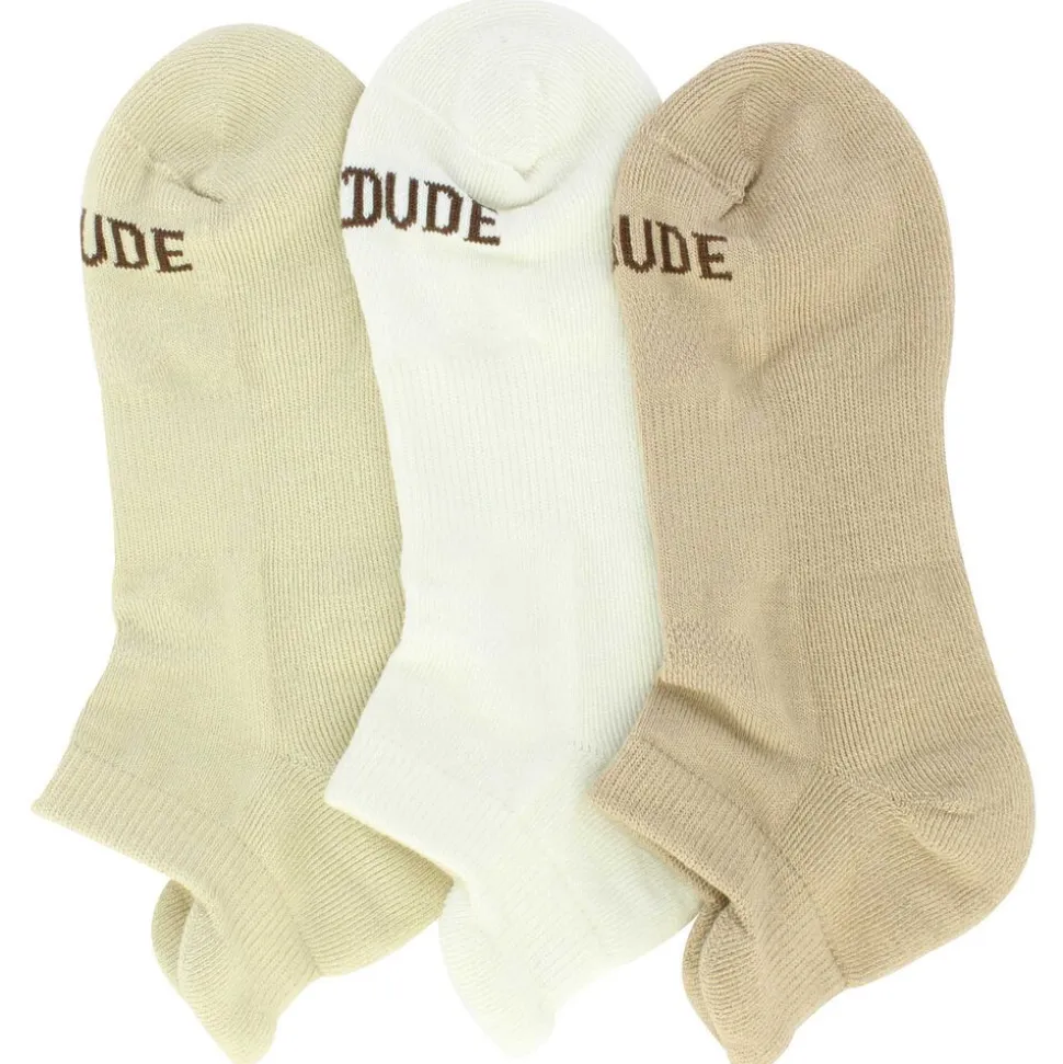 Women's HEYDUDE Solid Tab Sock 3-Pair Pack