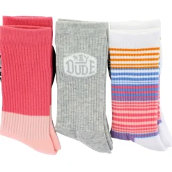 Women's HEYDUDE Striped Crew 3-Pair Pack