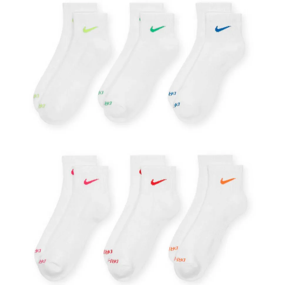 Women's Nike Everyday Plus Cushioned Ankle 6 Pairs