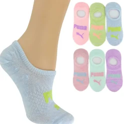 Women's PUMA No-Show Liner 6-Pair Pack