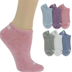 Women's PUMA Premium No-Show Sock 6-Pair Pack