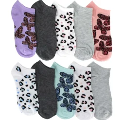 Women's Sam & Olivia Butterfly No-Show 10 for $10