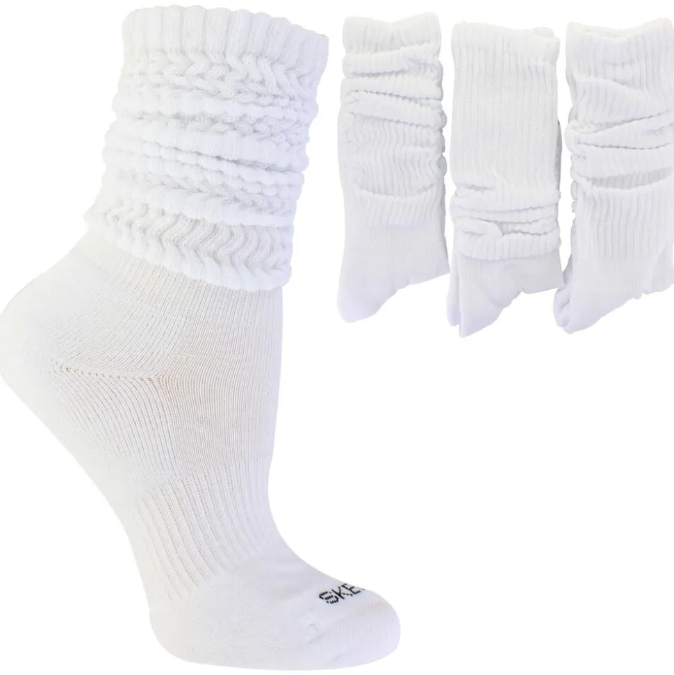 Women's Skechers Active Slouch Socks 3-Pair Pack
