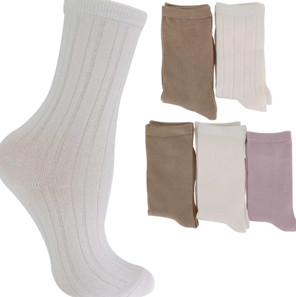 Women's Sofft Super Soft Crew Socks 5-Pair Pack