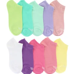 Women's Wilson No-Show 10-Pair Pack