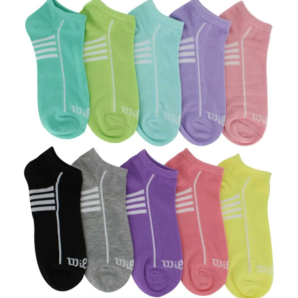 Women's Wilson No-Show Socks 10 For $10