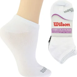 Women's Wilson Solid No-Show 10 for $10